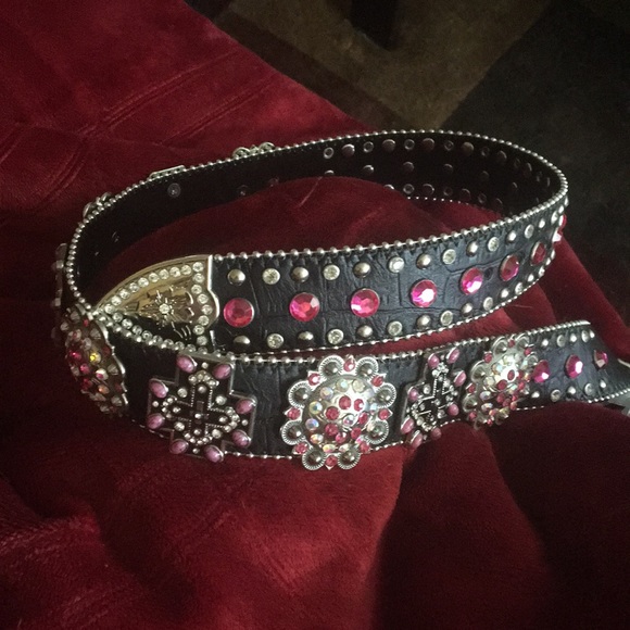 Rhinestone belt - Picture 2 of 7